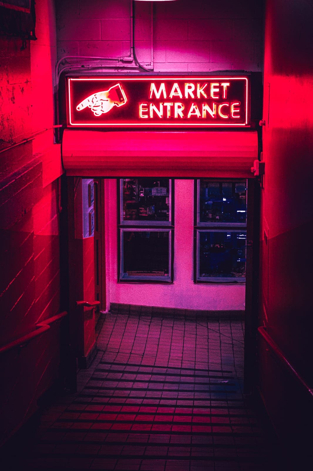 Entrance here