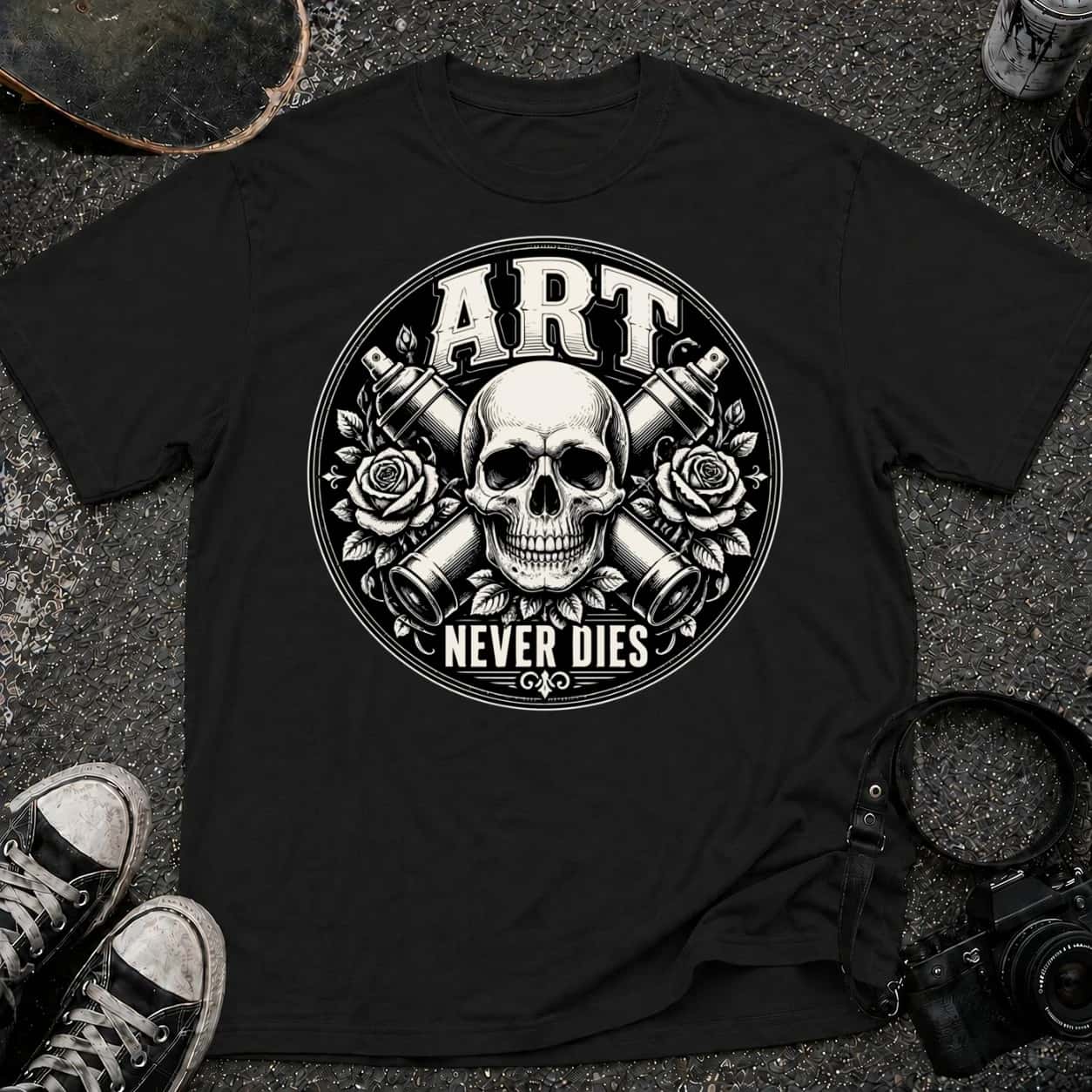 Art Never Dies T-shirt