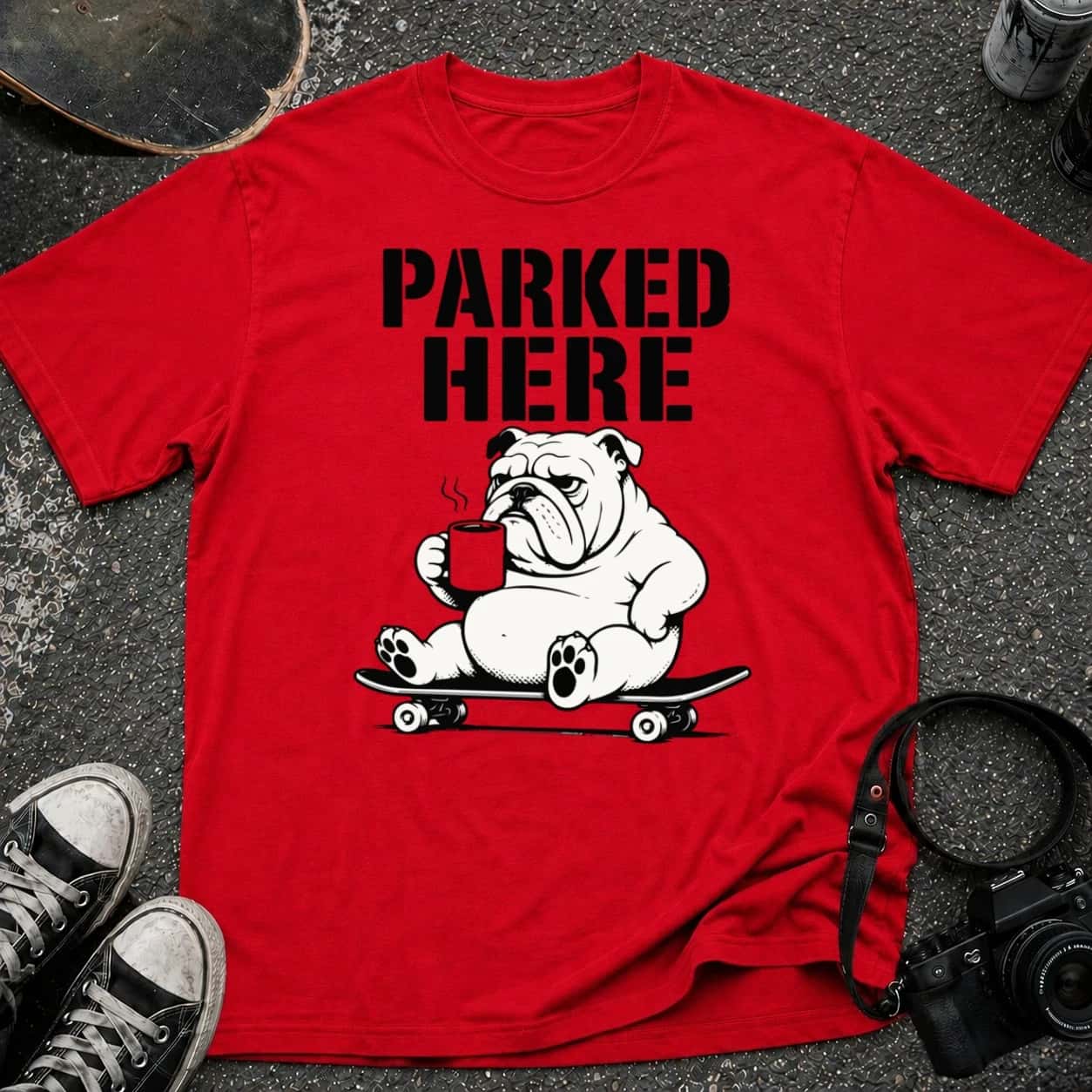 Parked Here T-shirt