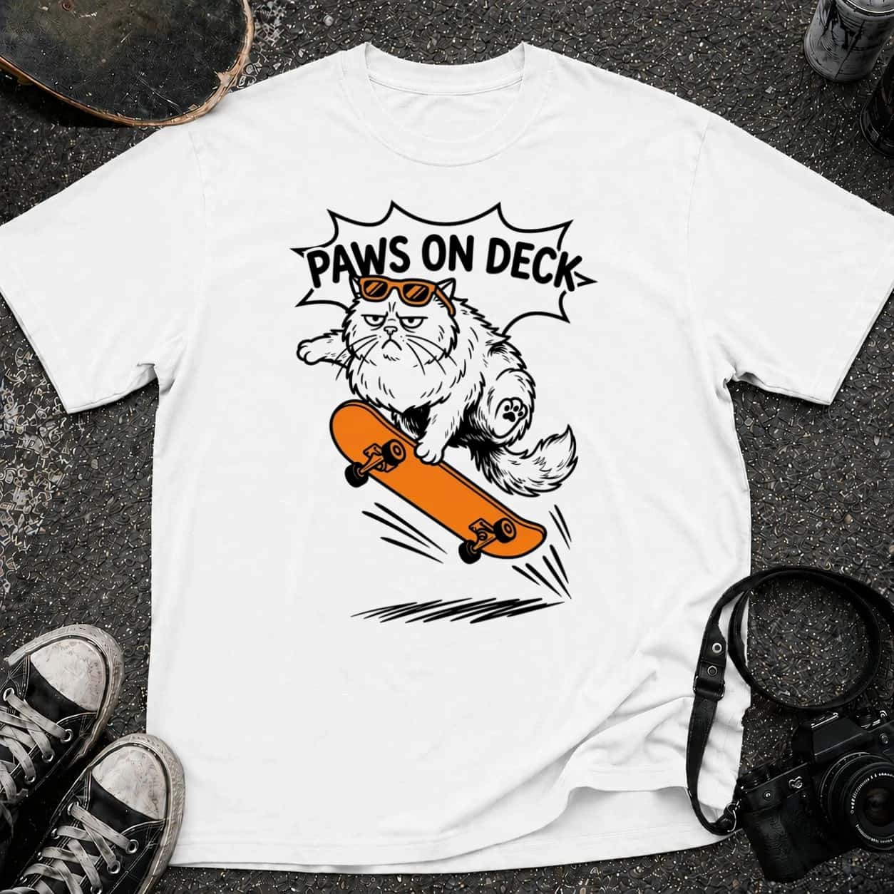 Paws on Deck T-shirt